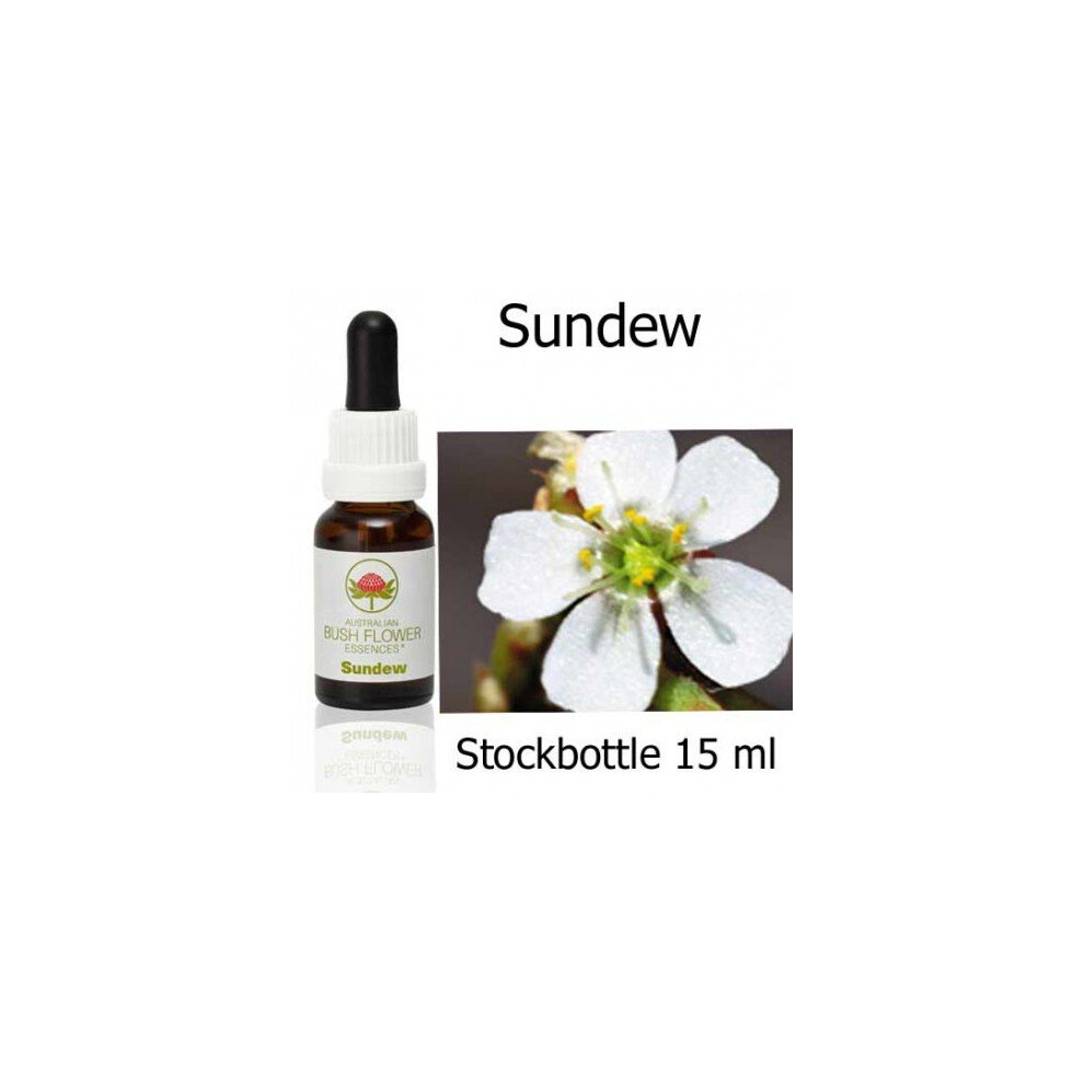 Australian Bush Flower Essences Sundew 15 Ml Stockbottles