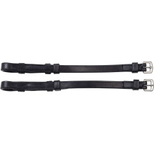 (Warmblood, Black) Collegiate Leather Cheek Pieces IV