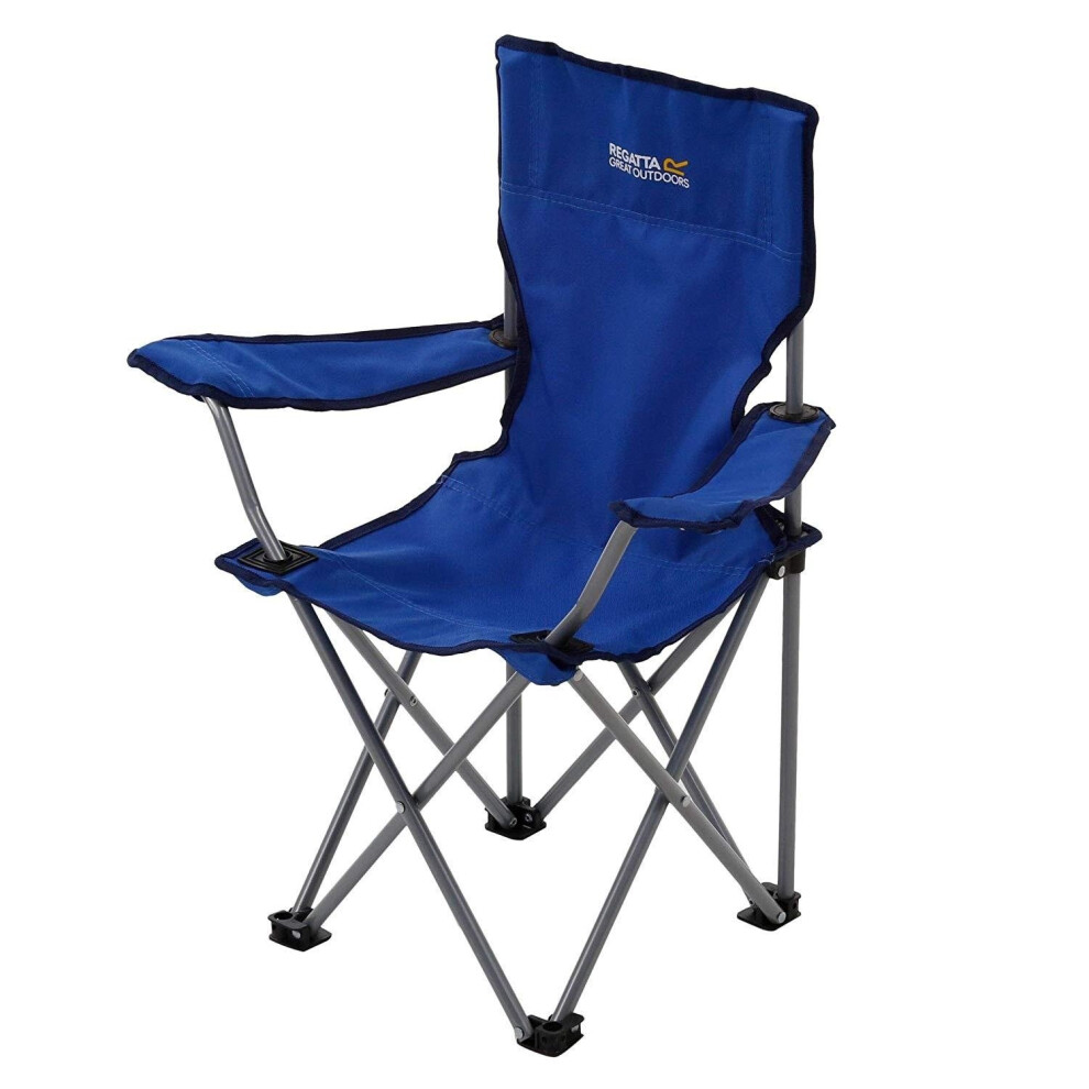 (One Size, Oxford Blue) Regatta Kids Isla Lightweight Folding Camping Chair