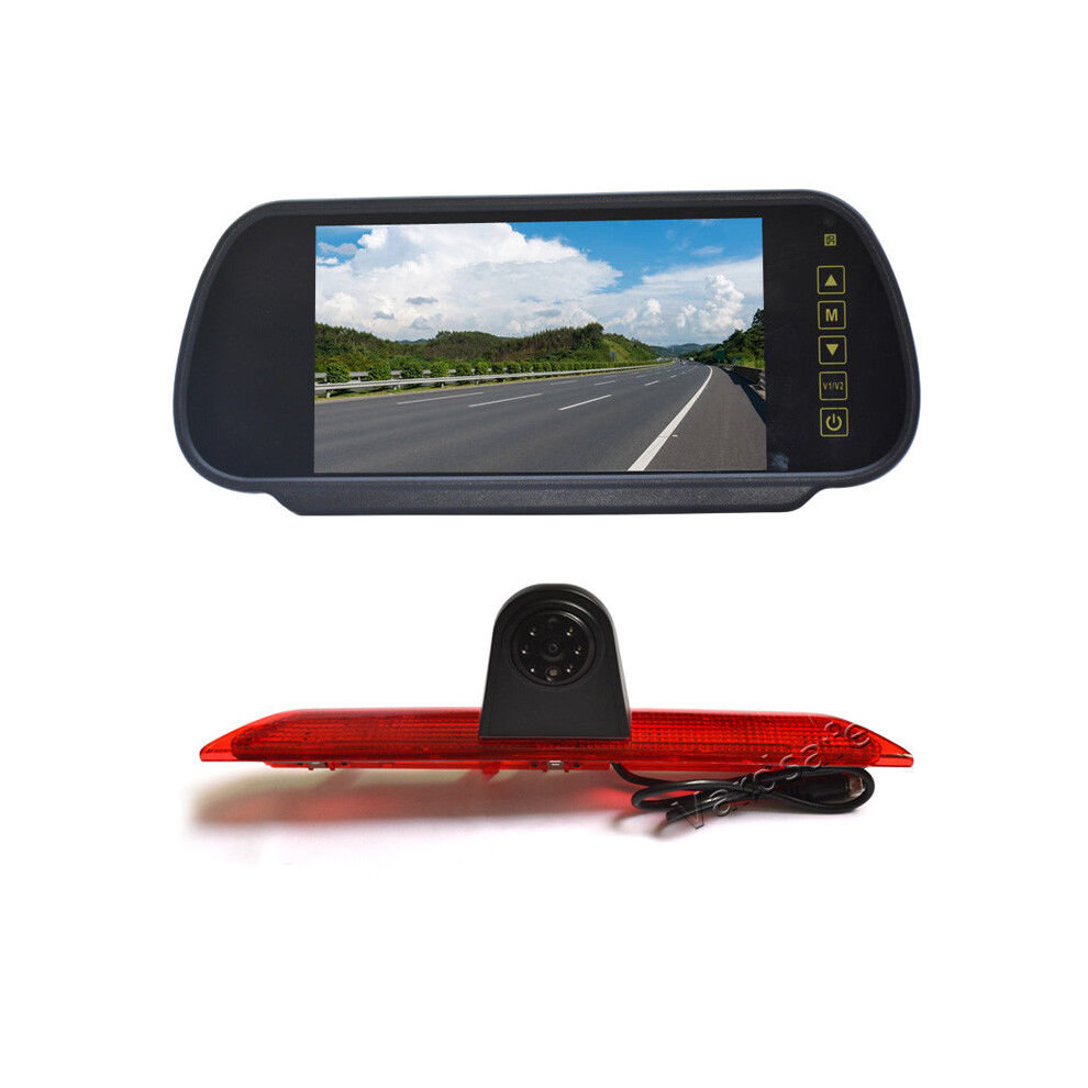 Vardsafe Brake Reverse Backup Camera + Replacement Mirror Monitor For Ford Transit Van (2014-2018) Light 8414756268799