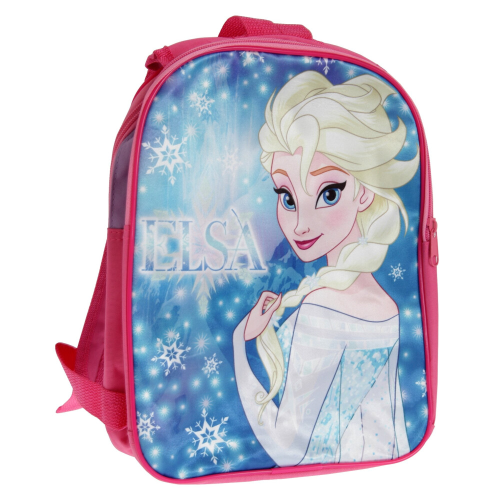 Disney Frozen Girls Backpack With Reversible Straps