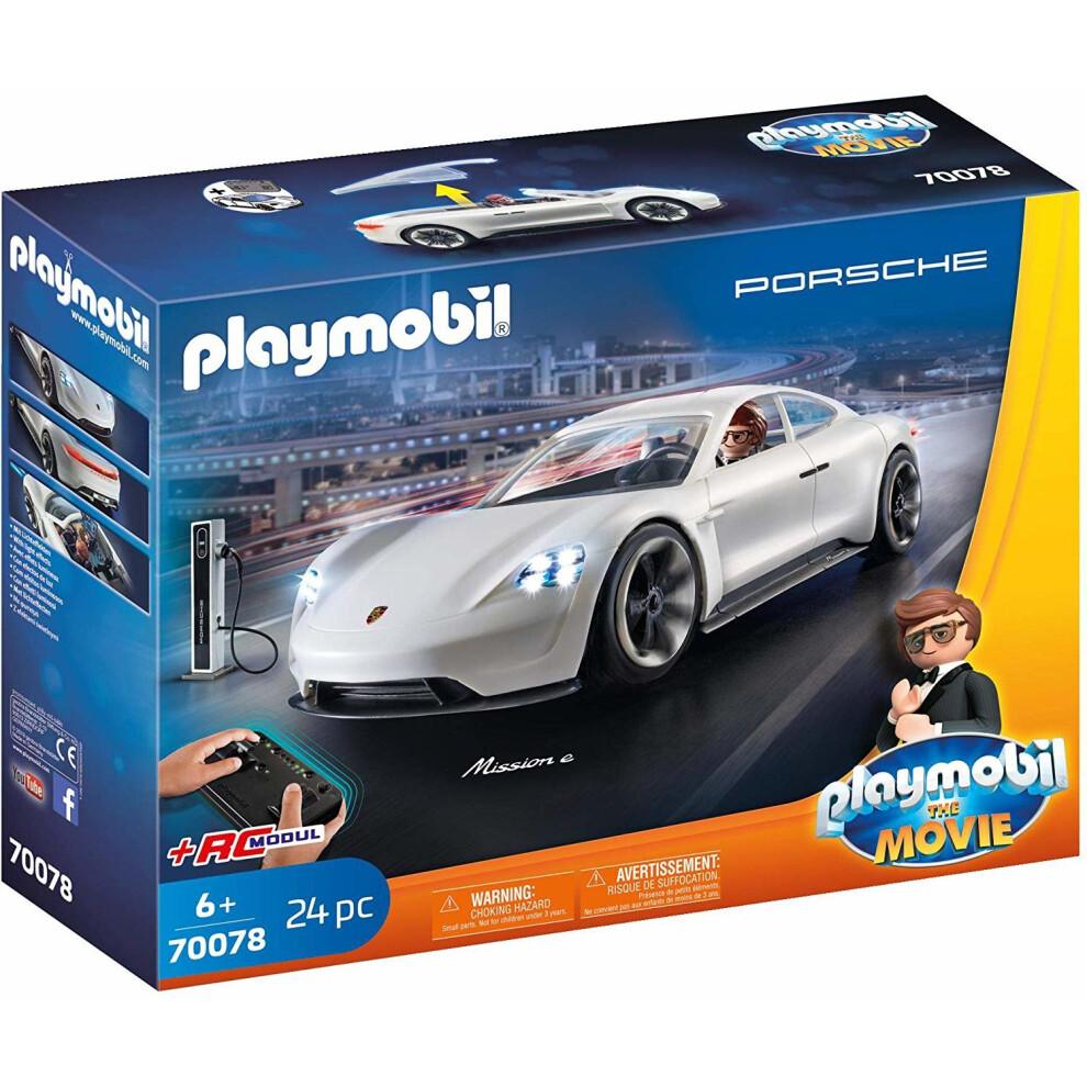 Playmobil 70078 The Movie Rex Dasher's Porsche Mission E