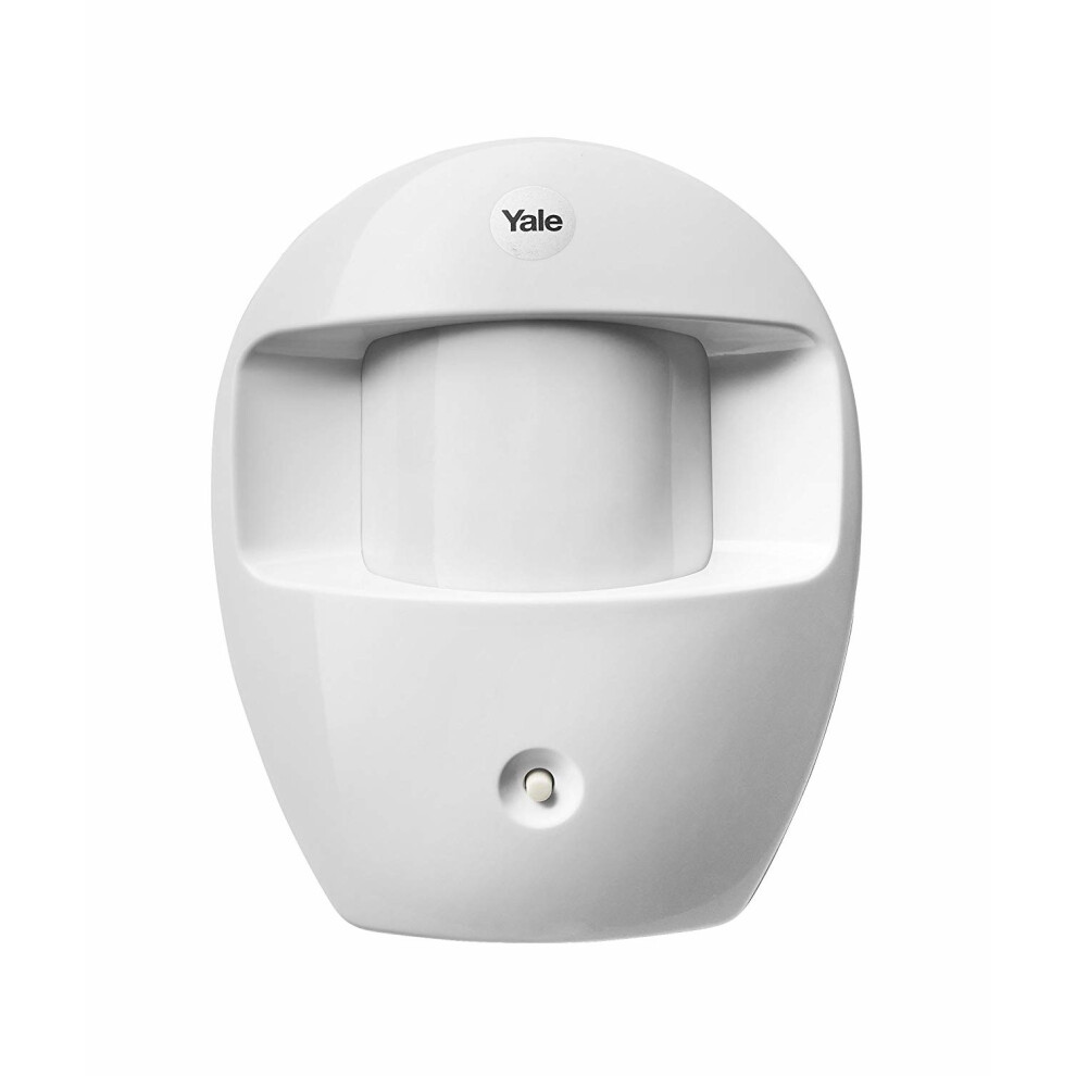 Yale Easy Fit Wall-Mounted PIR Sensor - White | Wireless PIR Motion Sensor