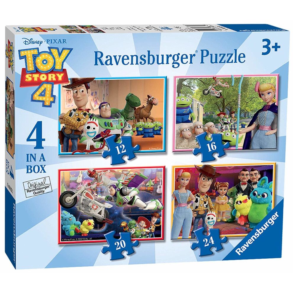 Ravensburger 4 Puzzles in a Box Toy Story 4