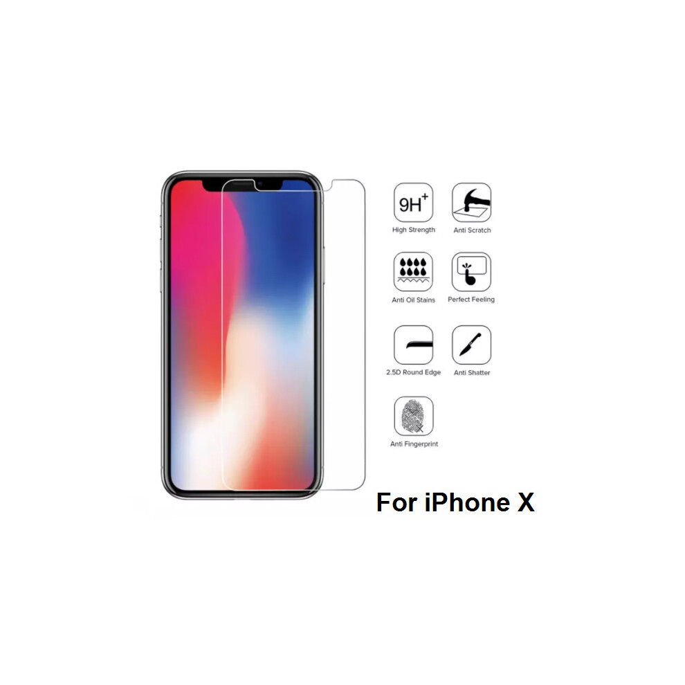Tempered Glass Screen Protector For Iphone X 7437135727732