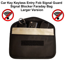 Sac Faraday pour bloquer le signal de la télécommande de la clé de la voiture - Version plus grande