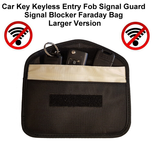 Sac Faraday pour bloquer le signal de la télécommande de la clé de la voiture - Version plus grande
