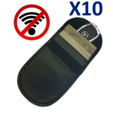 Faraday Bags Signal Blocker For Car Keyless Entry Fob - Pack of 10