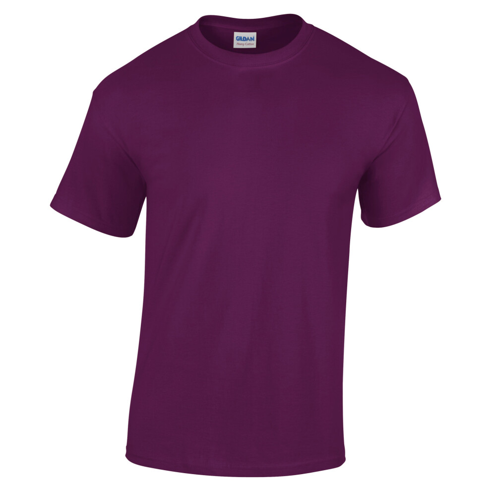 (XL, Purple) Gildan Youth Unisex Heavy Cotton T-Shirt