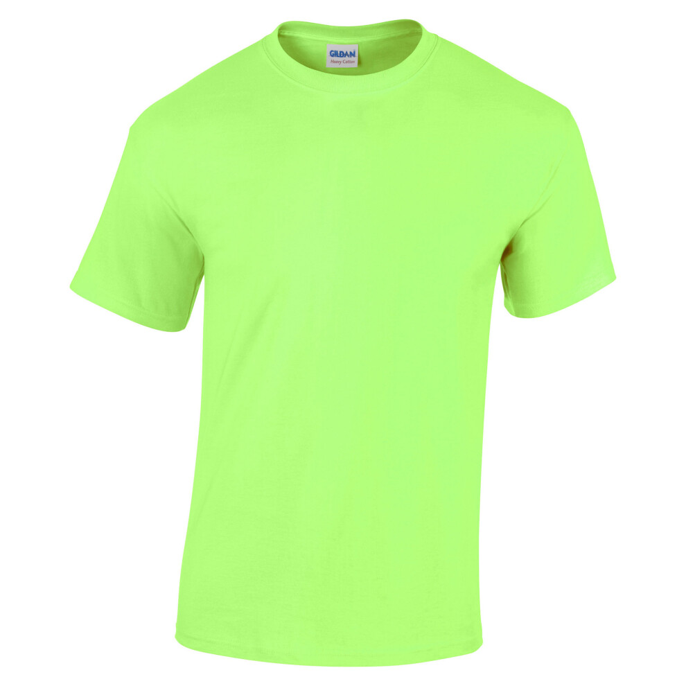 (XS, Mint Green) Gildan Youth Unisex Heavy Cotton T-Shirt