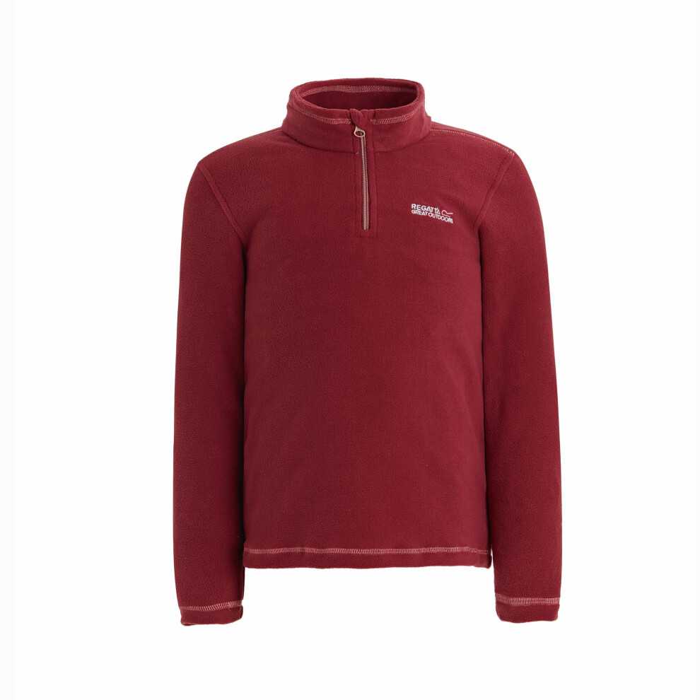 (13 Years, Rumba Red) Regatta Great Outdoors Childrens/Kids Hot Shot II Half Zip Fleece Top