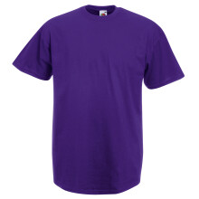 (2XL, Purple) Fruit Of The Loom Mens Valueweight Short Sleeve T-Shirt