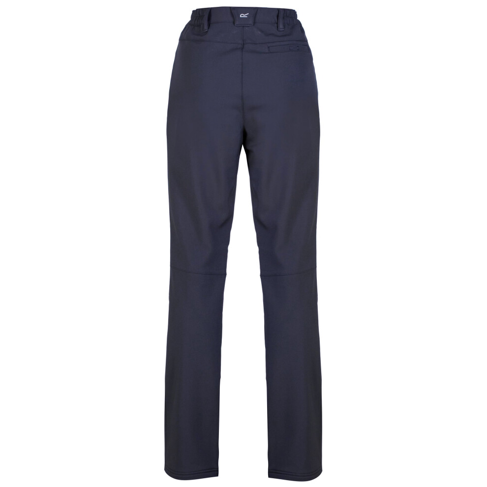 (20R, Navy) Regatta Great Outdoors Womens/Ladies Fenton Softshell Walking Trousers