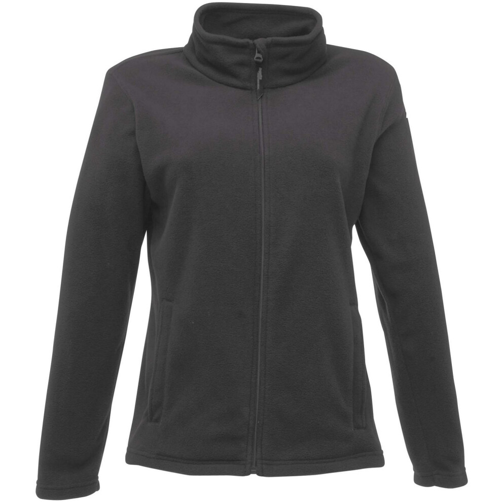 Regatta Professional Women's Micro Lightweight Full Zip Fleece Seal Grey, Size: 12