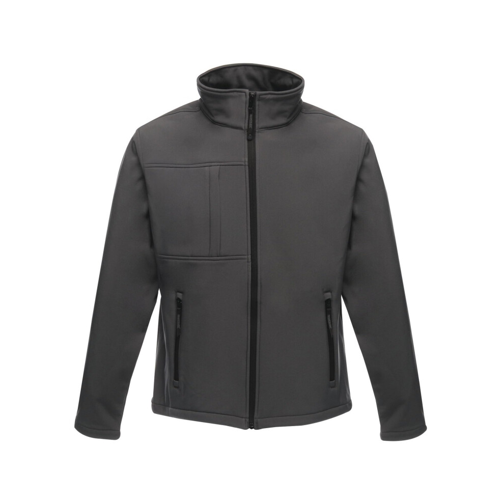(4XL, Seal Grey/Black) Regatta Professional Mens Octagon II Waterproof Softshell Jacket