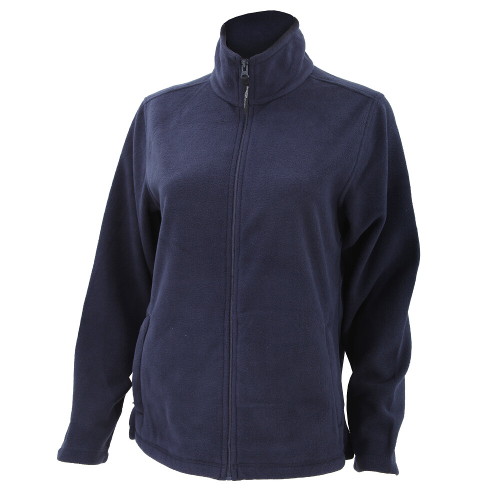 Regatta Professional Women's Micro Lightweight Full Zip Fleece Dark Navy, Size: 12