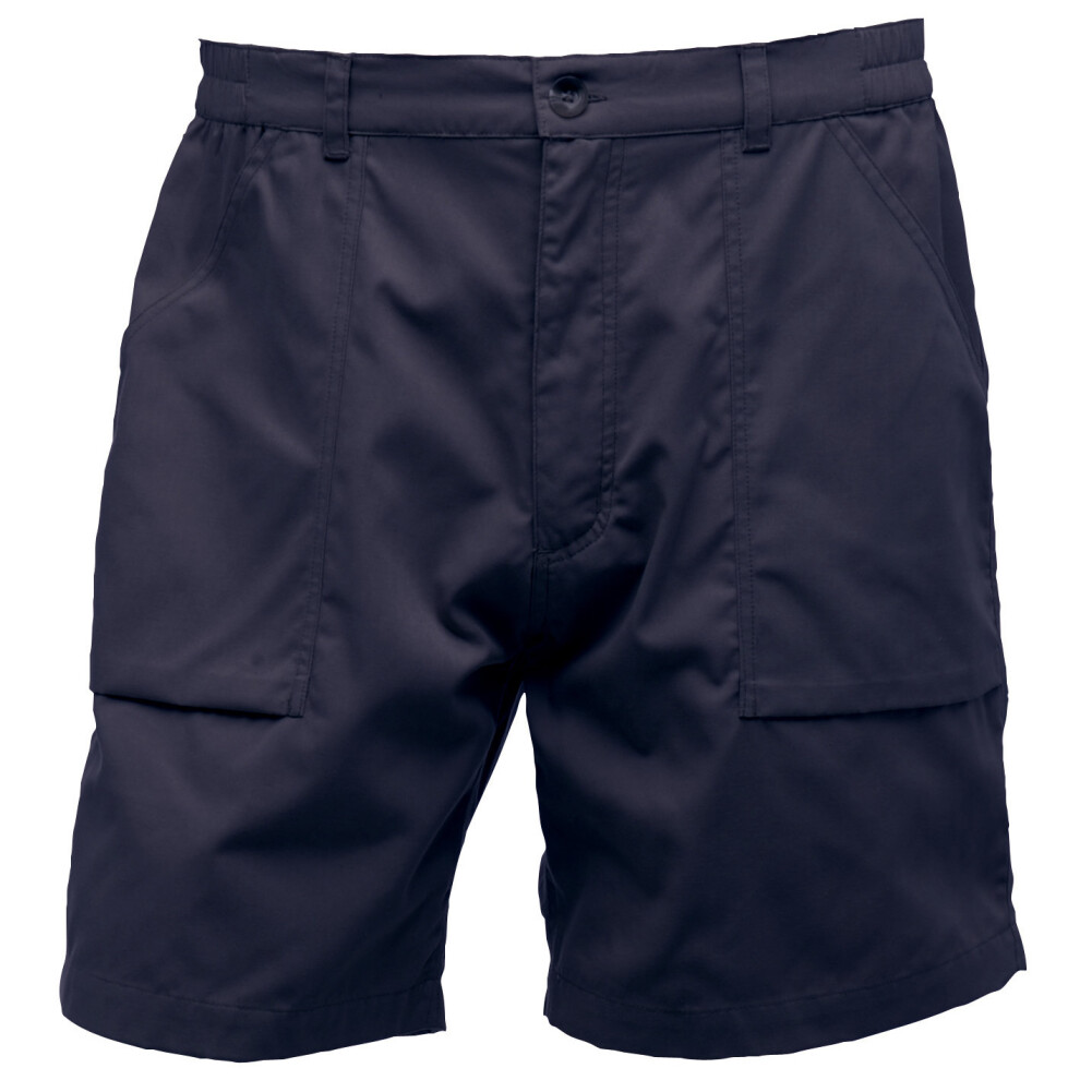 Regatta Professional Men's Water Repellent Action Shorts Navy, Size: 36"