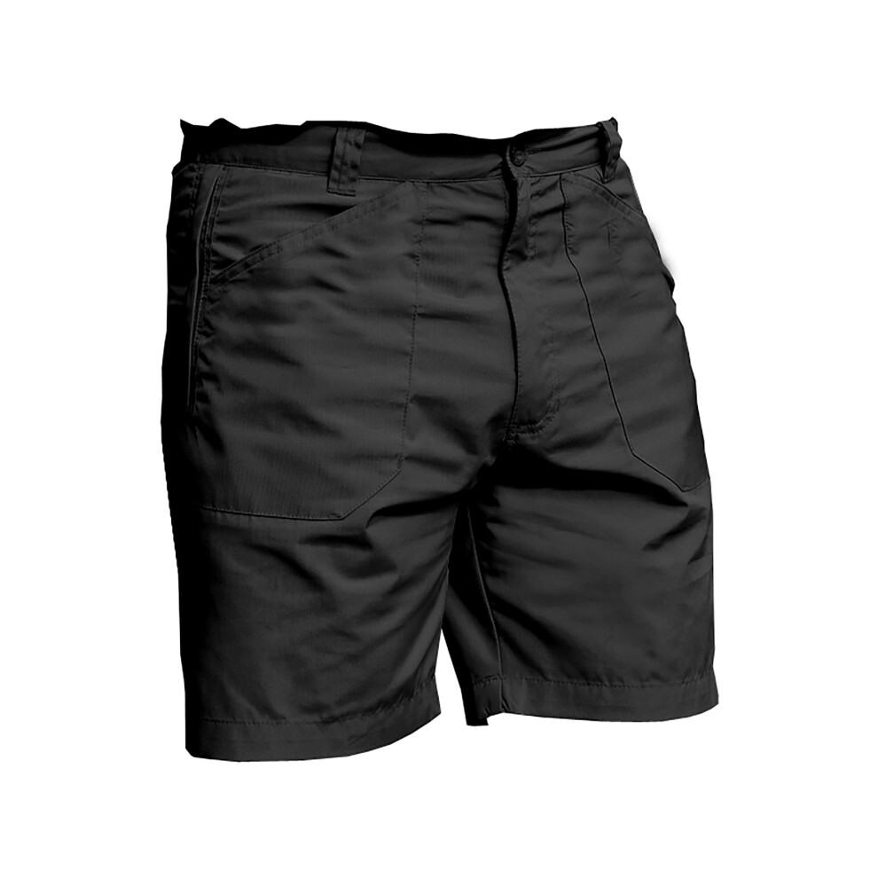 Regatta Professional Men's Water Repellent Action Shorts Black, Size: 46"