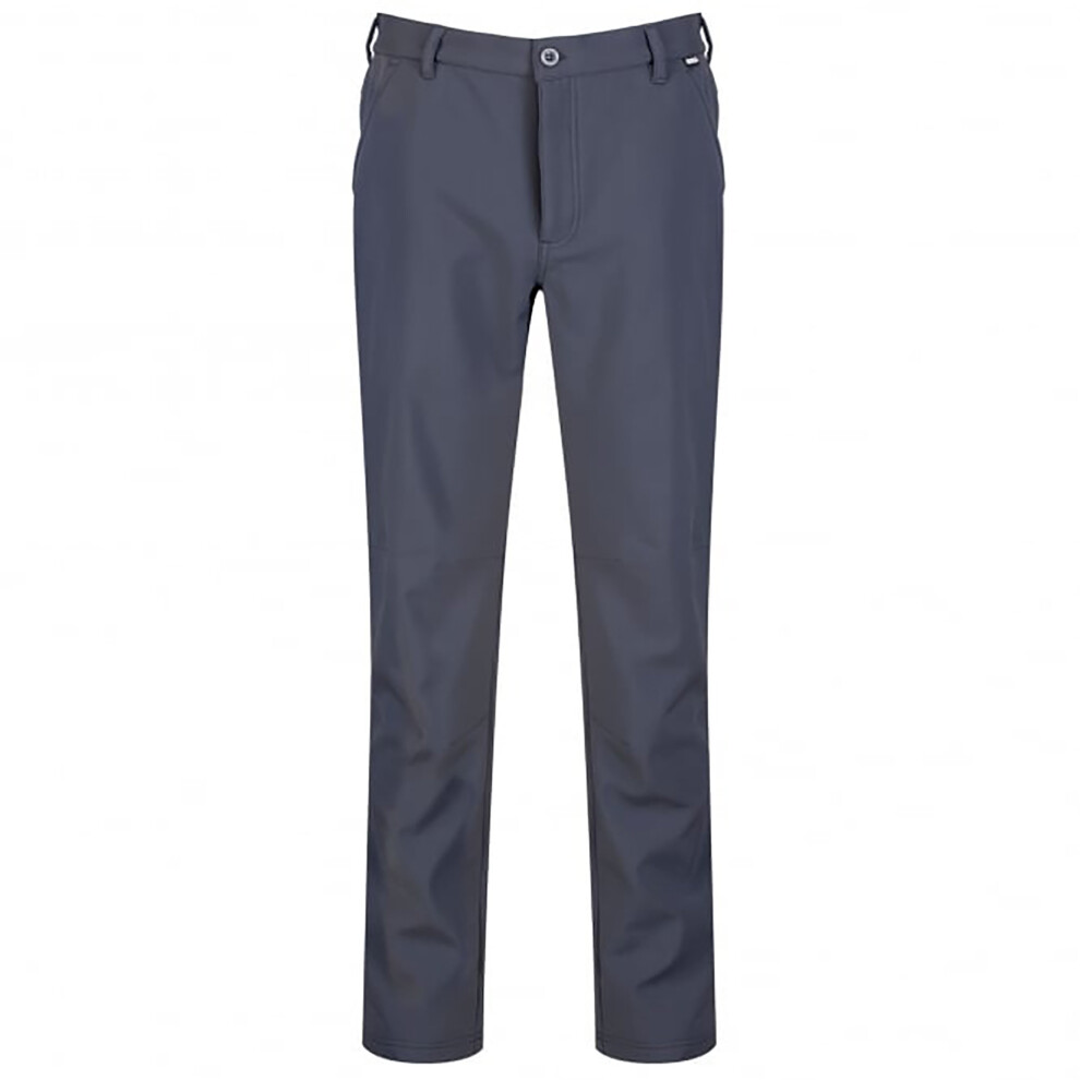 (30R, Seal Grey) Regatta Great Outdoors Mens Fenton Lightweight Softshell Trousers