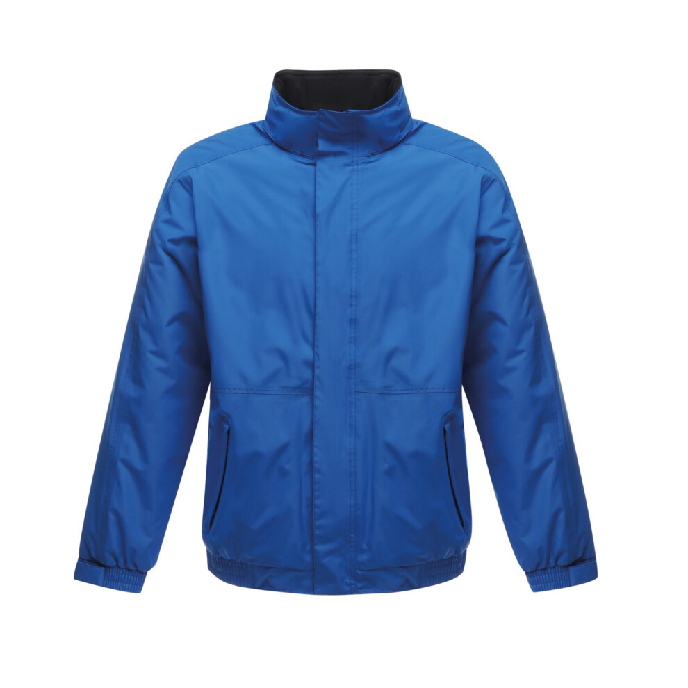 (3XL, Royal Blue/Navy) Regatta Dover Waterproof Windproof Jacket (Thermo-Guard Insulation)