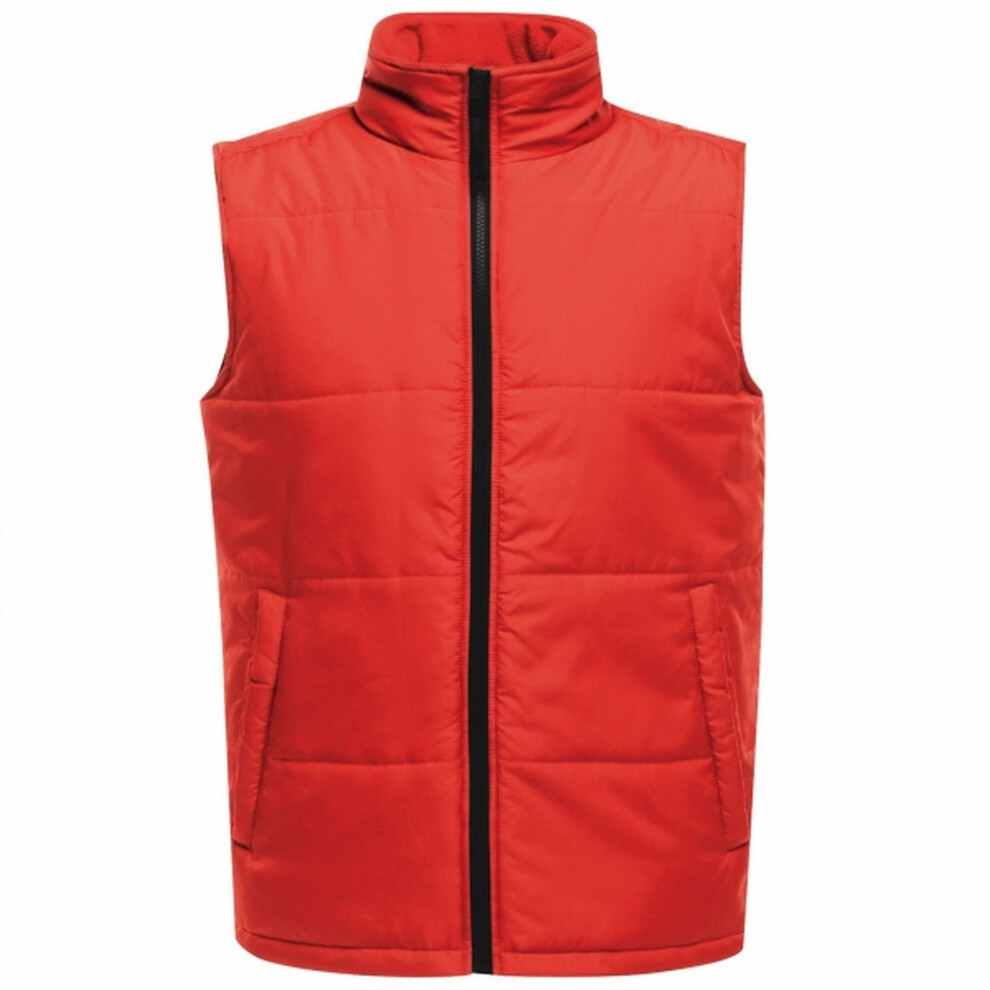 (S, Classic Red/Black) Regatta Mens Access Insulated Bodywarmer