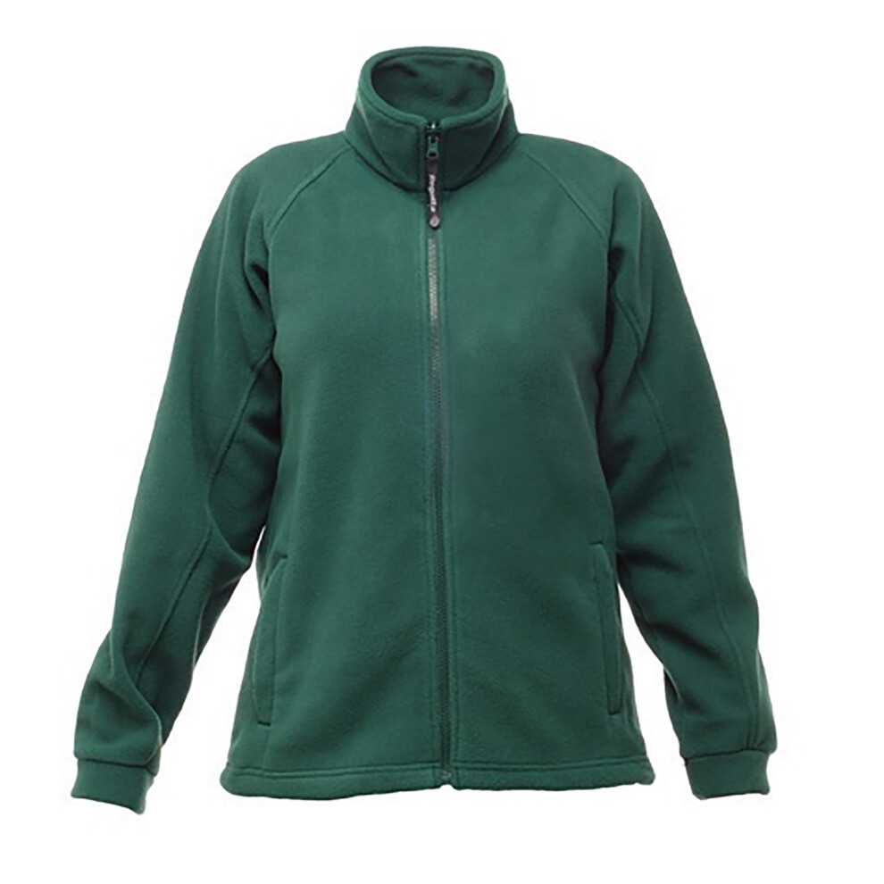 Regatta Professional Men's Quick-Drying Thor Iii Full Zip Fleece Bottle Green, Size: XS