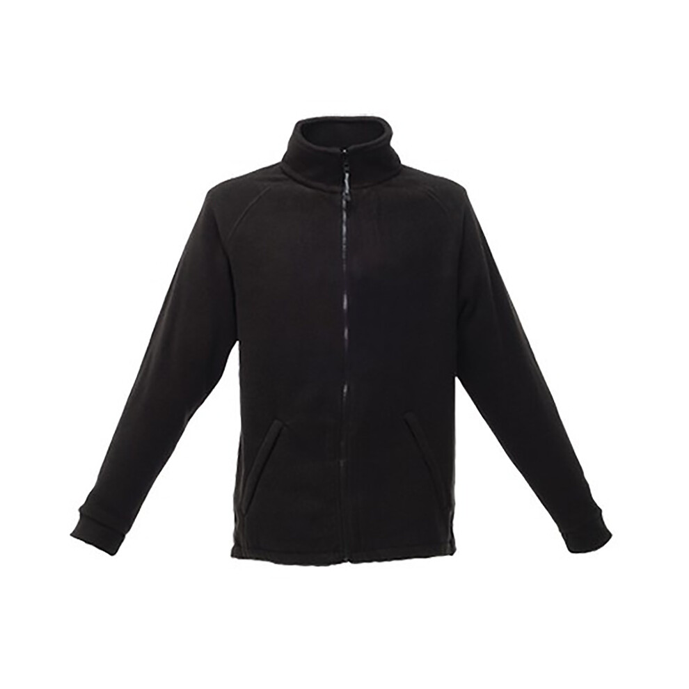 (3XL, Black) Regatta Great Outdoors Unisex Sigma Symmetry Heavyweight Anti-Pill Fleece Zip Up Jacket (380 GSM)