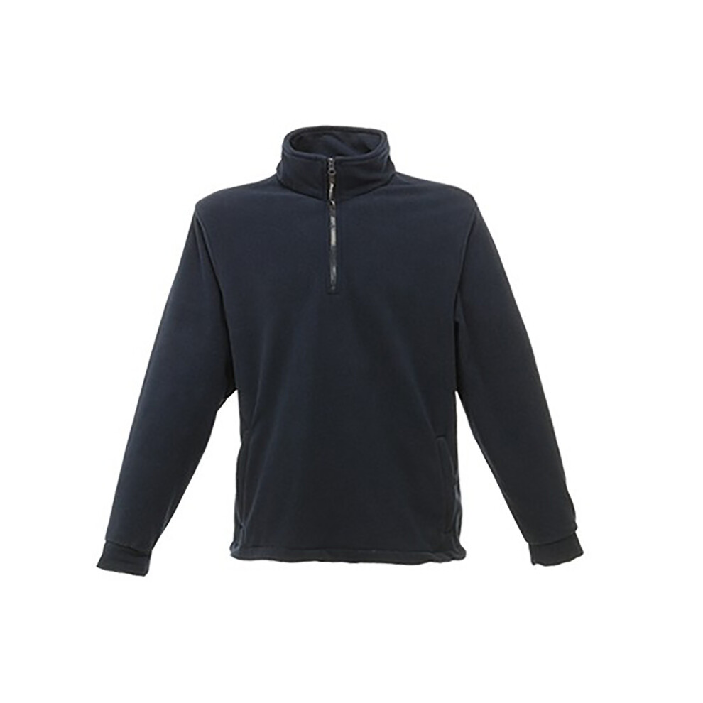 (L, Dark Navy) Regatta Great Outdoors Unisex Thor Overhead Half Zip Anti-Pill Fleece Sweater (170 GSM)