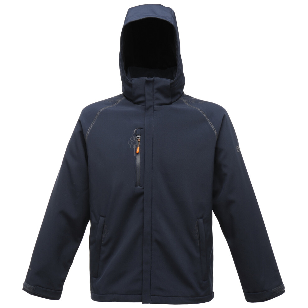 Regatta (2Xl, Navy) Mens Repeller X-Pro Softshell Jacket Blue,Multicoloured