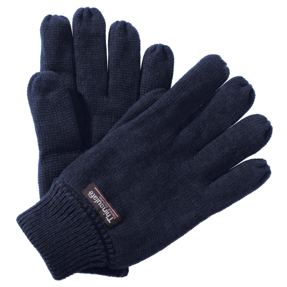 (One size, Navy) Regatta Unisex Thinsulate Thermal Winter Gloves