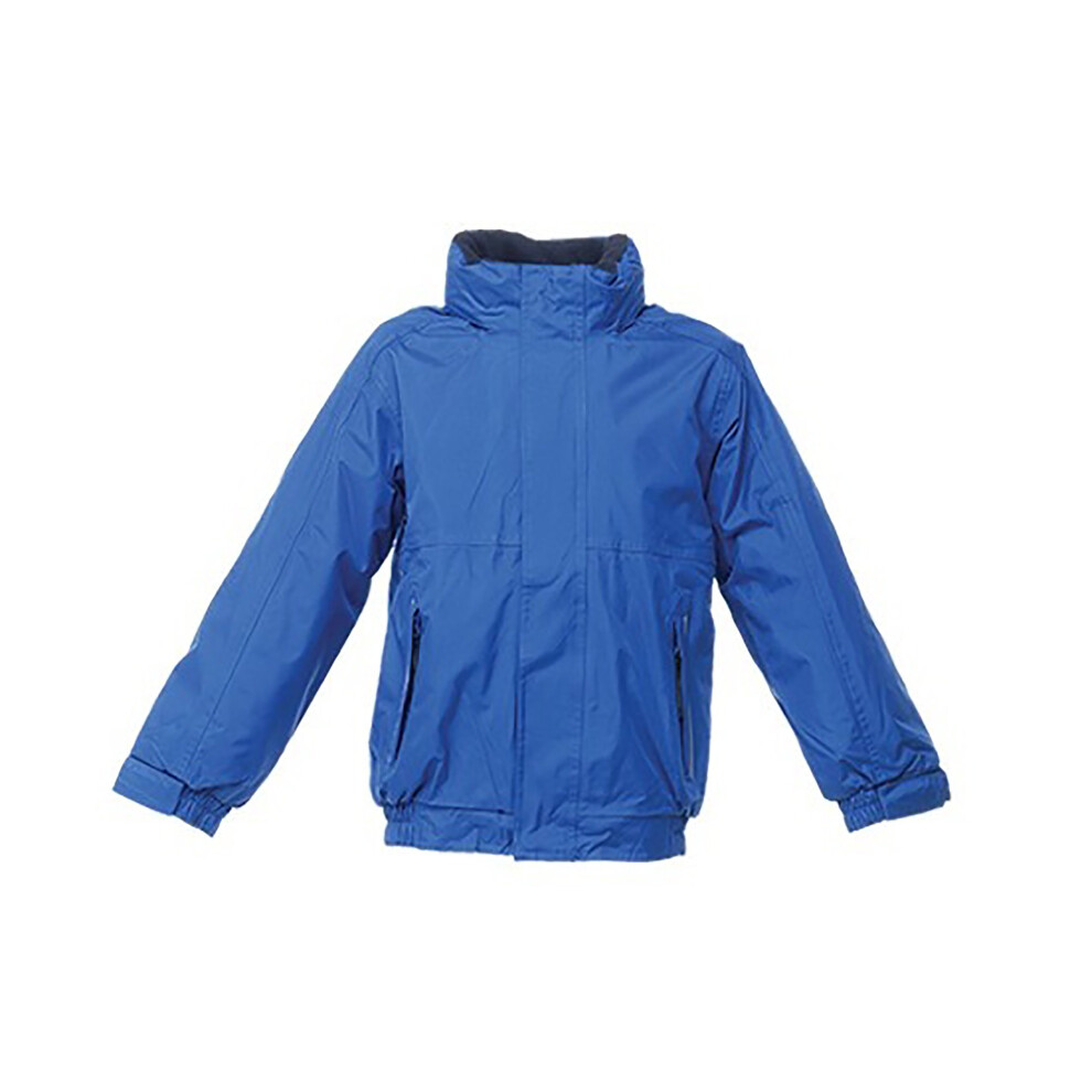 Regatta (34, Royal /Navy) Kids/Childrens Waterproof Windproof Dover Jacket Blue