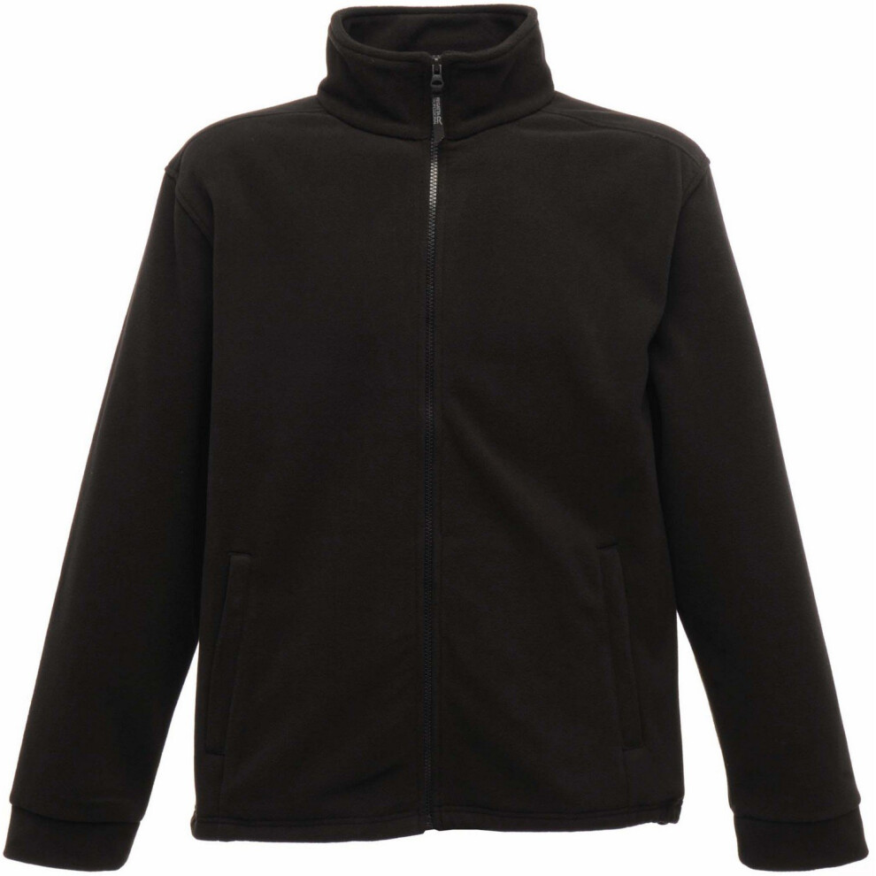 Regatta Professional Men's Classic Full Zip Fleece Black, Size: Xxxl