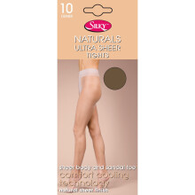 (Medium (36”-42”), Nude) Silky Womens/Ladies Naturals Ultra Sheer Tights (1 Pair)