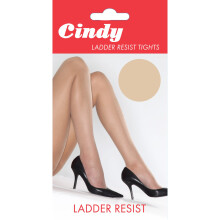 (Medium (5ft-5ft8”), Bamboo) Cindy Womens/Ladies Ladder Resist Tights (1 Pair)