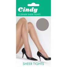 (Medium (5ft-5ft8”), Diamond) Cindy Womens/Ladies 15 Denier Sheer Tights (1 Pair)