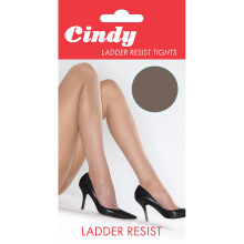 (Medium (5ft-5ft8”), Storm Grey) Cindy Womens/Ladies Ladder Resist Tights (1 Pair)