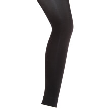 (X-Large (5ft6”-5ft10”), Black) Silky Womens/Ladies Dance Footless Ballet Tights (1 Pair)