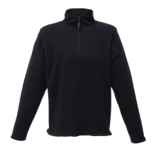 (S, Black) Regatta Mens Micro Zip Neck Fleece Top (170 GSM)