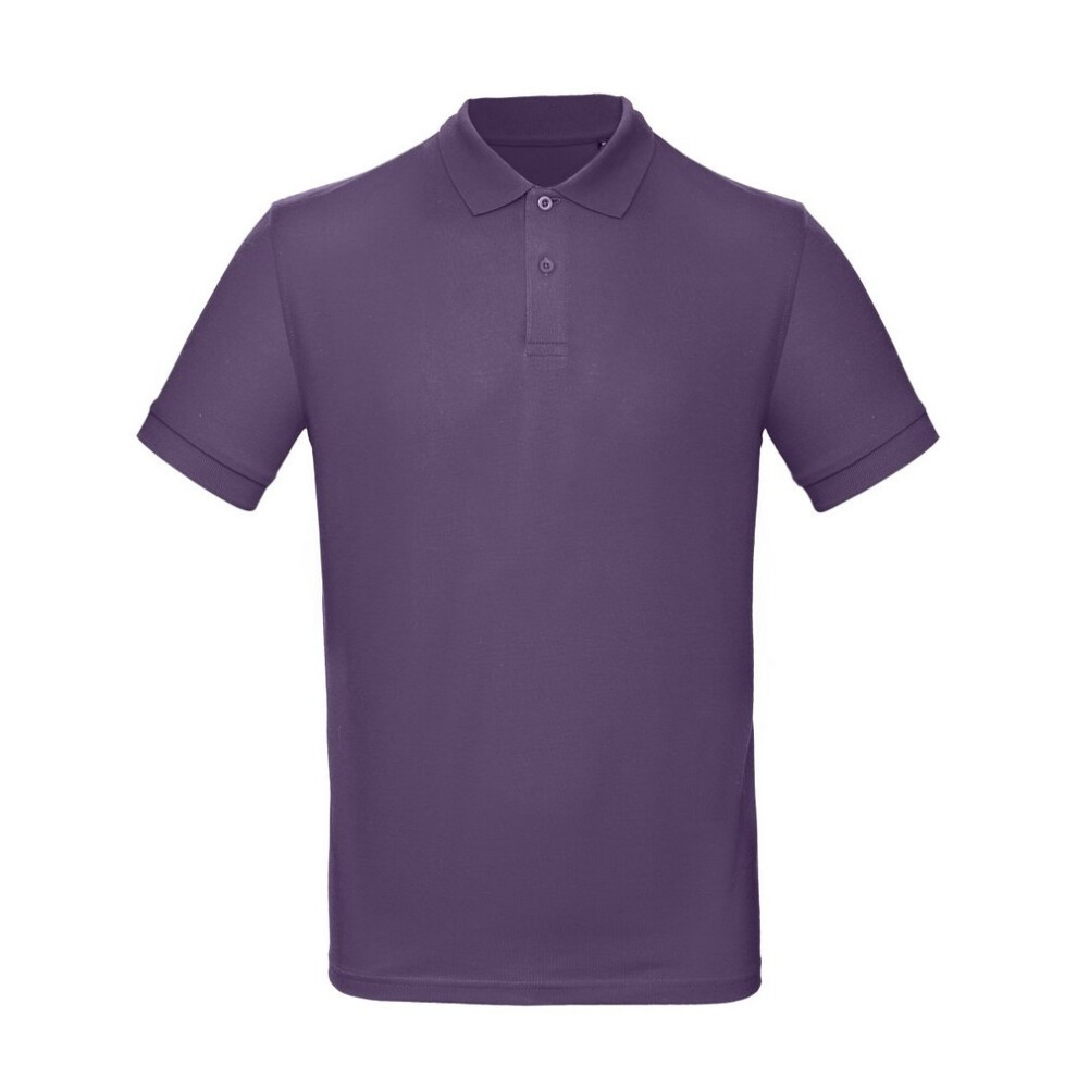 (L, Ultraviolet) B&C Mens Inspire Polo