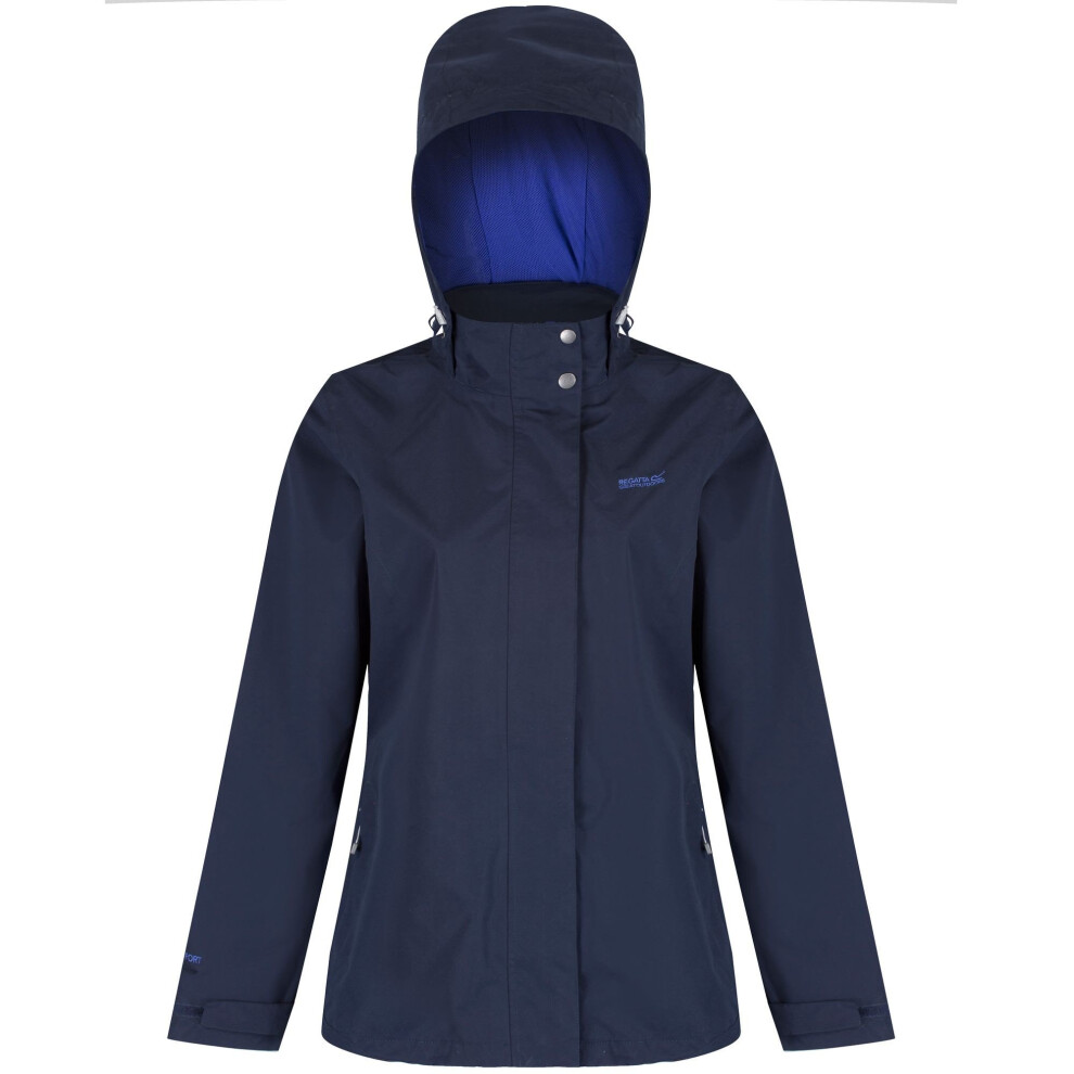 Regatta (8 Uk, Navy) Great Outdoors Womens/Ladies Daysha Showerproof Shell Jacket Blue,Multicoloured