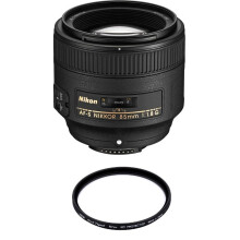 NIKON AF-S 85 mm f/1.8G + HOYA 67 mm PRO 1D ochranný filter