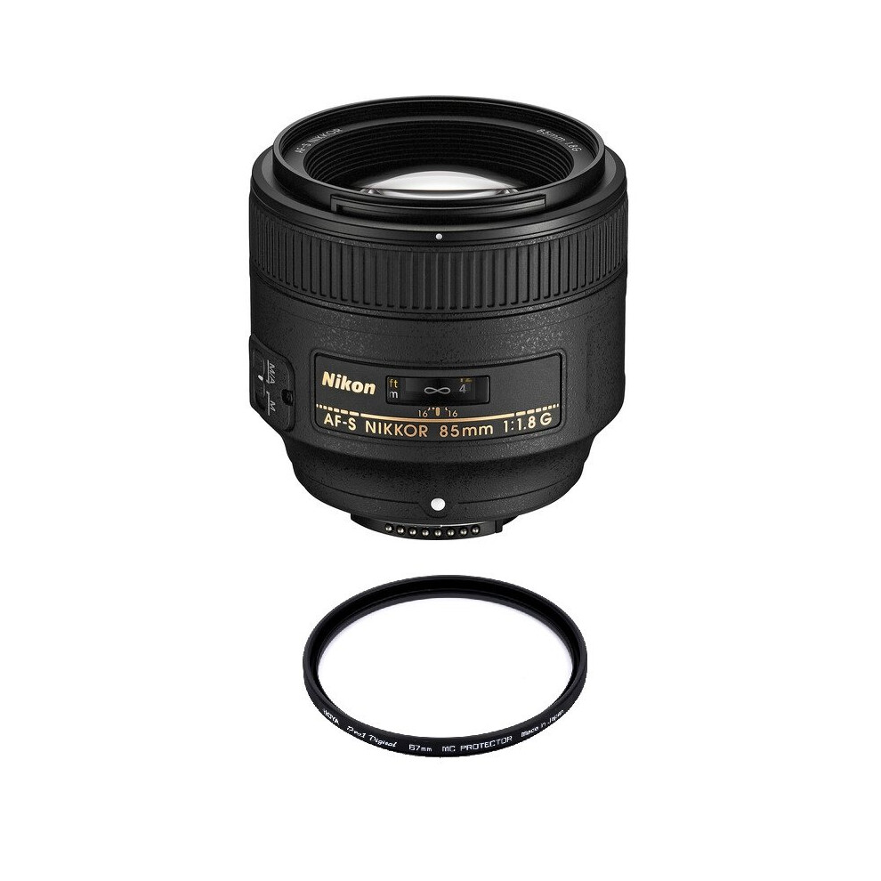 NIKON AF-S 85MM F1.8G + HOYA 67mm PRO 1D Protector