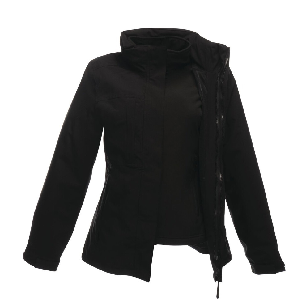 Regatta (20, ) Professional Womens/Ladies Kingsley 3-In-1 Waterproof Jacket Black