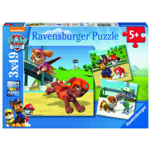 Palapeli 49 kappaletta - Ravensburger - Pat' Patrouille - Eläimet - Sisustus