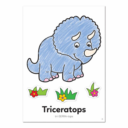 Orchard Dinosaur Sticker Colouring Book - Board Game 2