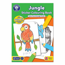 Orchard Jungle Sticker Colouring Book - Board Game