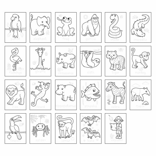 Orchard Jungle Sticker Colouring Book - Board Game 2