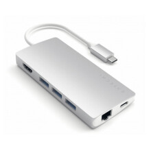 Satechi Type-C Multi-Port Hub 4K Ethernet V2 silver