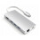 Satechi Type-C Multi-Port Hub 4K Ethernet V2 silver 1