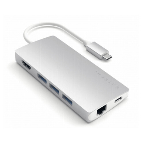 Satechi Type-C Multi-Port Hub 4K Ethernet V2 silver